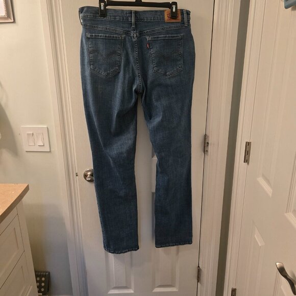 Womens Levi's 505 Straight 32 - 14 Long (#7) - Picture 2 of 4